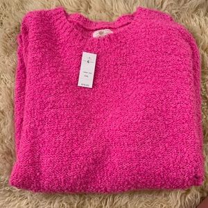 XXL NWT Lou & Grey hot pink sweater